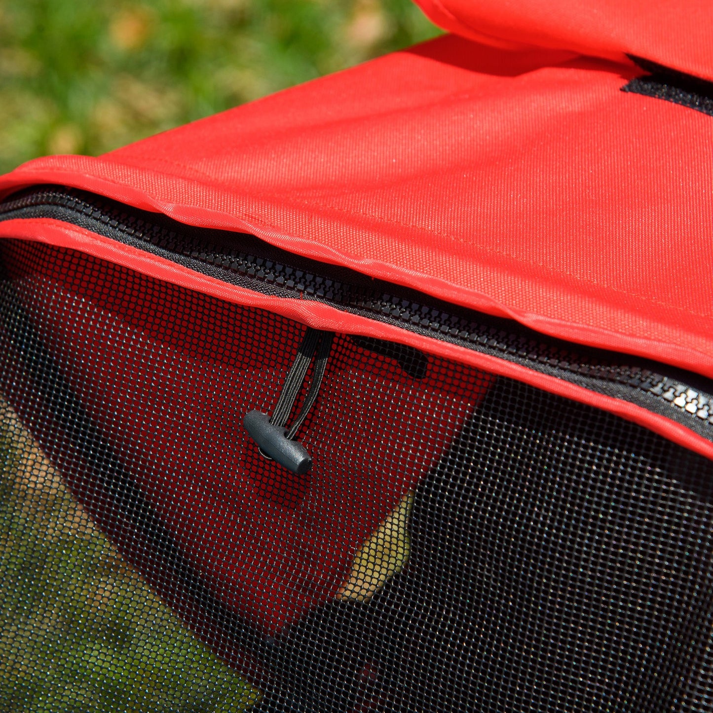 Hundewagen Hundebuggy Katzen Pet Stroller Mit 3 Rädern Klappbar Oxford Rot