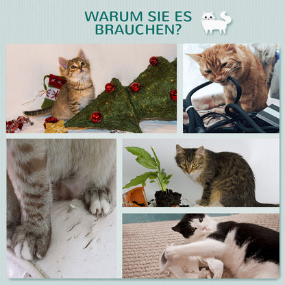 Pawhut Wandkratzbaum Katzen-Kletter