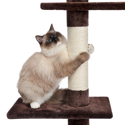 PAWZ Road Kratzbaum Deckenhoch Kletterturm Sisal Katzen Katzenbaum XL 228-274 Cm