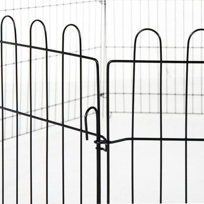 Pawhut Welpenauslauf Welpenzaun Laufstall Freilaufgehege Welpengitter 5 Maßen